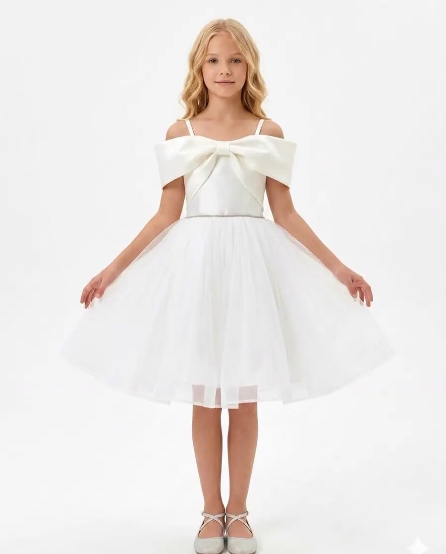 Kız çocuk abiye elbise modeli