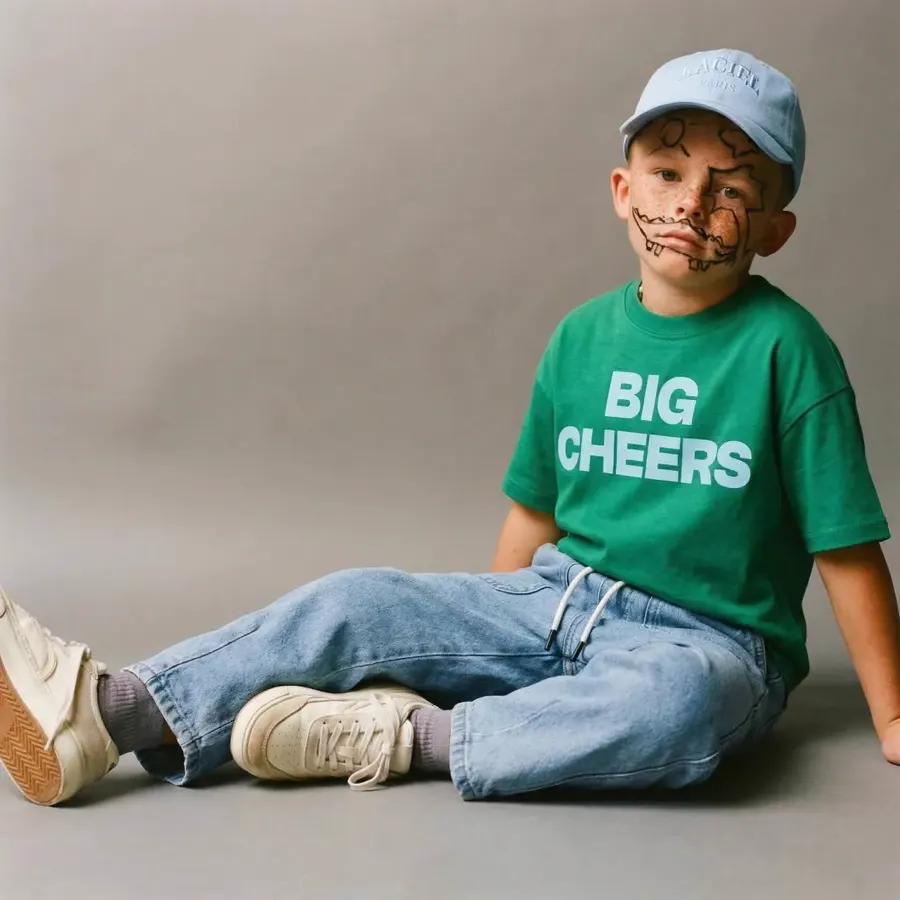 Erkek çocuk kot pantolon ve günlük giyim